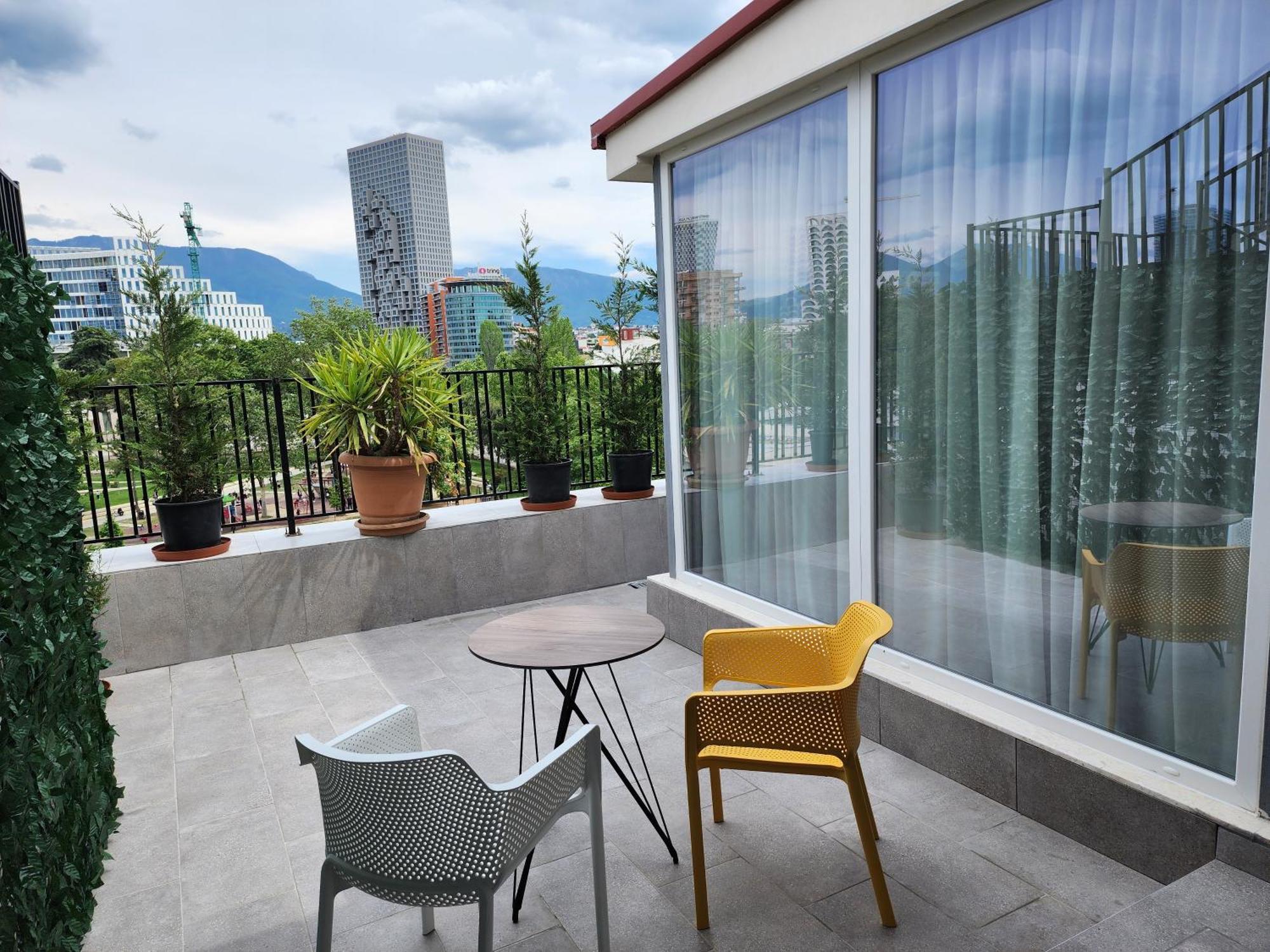 Penthouse With A City View Τίρανα Εξωτερικό φωτογραφία